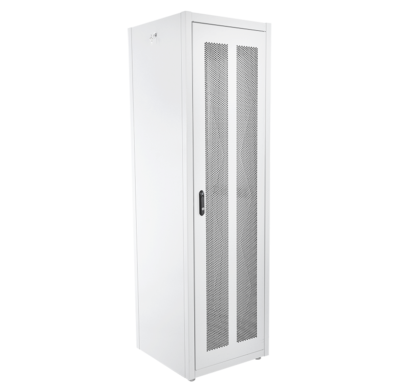 Шкаф телекоммуникационный напольный ЭКОНОМ 48U (800 × 1000) дверь перфорированная 2 шт.