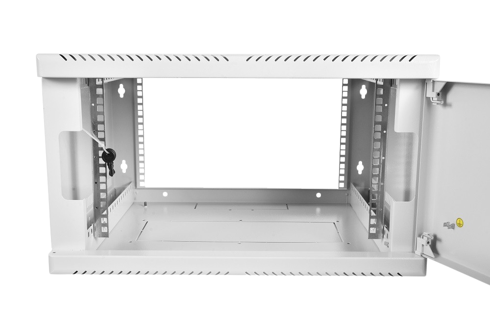 Шкаф телекоммуникационный настенный 9U (600 × 300) дверь металл от ЦМО