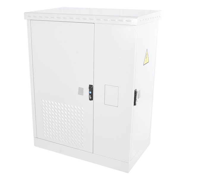 Шкаф всепогодный напольный укомплектованный 24U (Ш1000 × Г900) с эл. отсеком, комплектация Т1-IP55