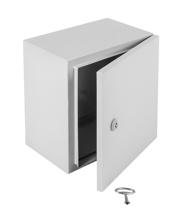 Электротехнический распределительный шкаф IP66 навесной (В500 × Ш500 × Г250) EMW c одной дверью от ЦМО