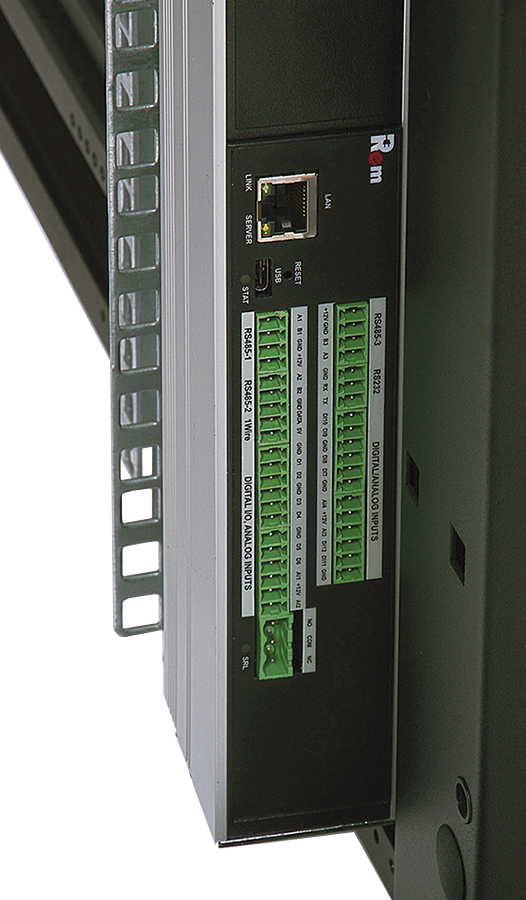 Верт блок розеток, мониторинг, измерение, 3 фазы 16А, 18S, 1420 мм, вх IEC 309, шнур 3м от ЦМО