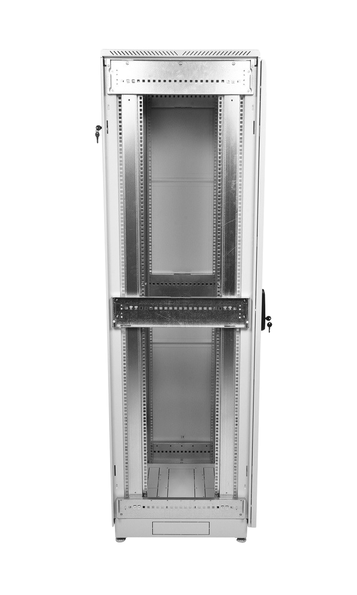 Шкаф телекоммуникационный напольный 38U (600 × 600) дверь стекло от ЦМО