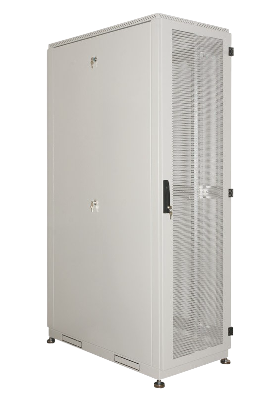 Шкаф серверный напольный 45U (800 × 1200) дверь перфорированная 2 шт. от ЦМО